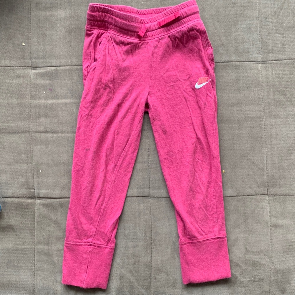 Hot pink Nike sweats size small